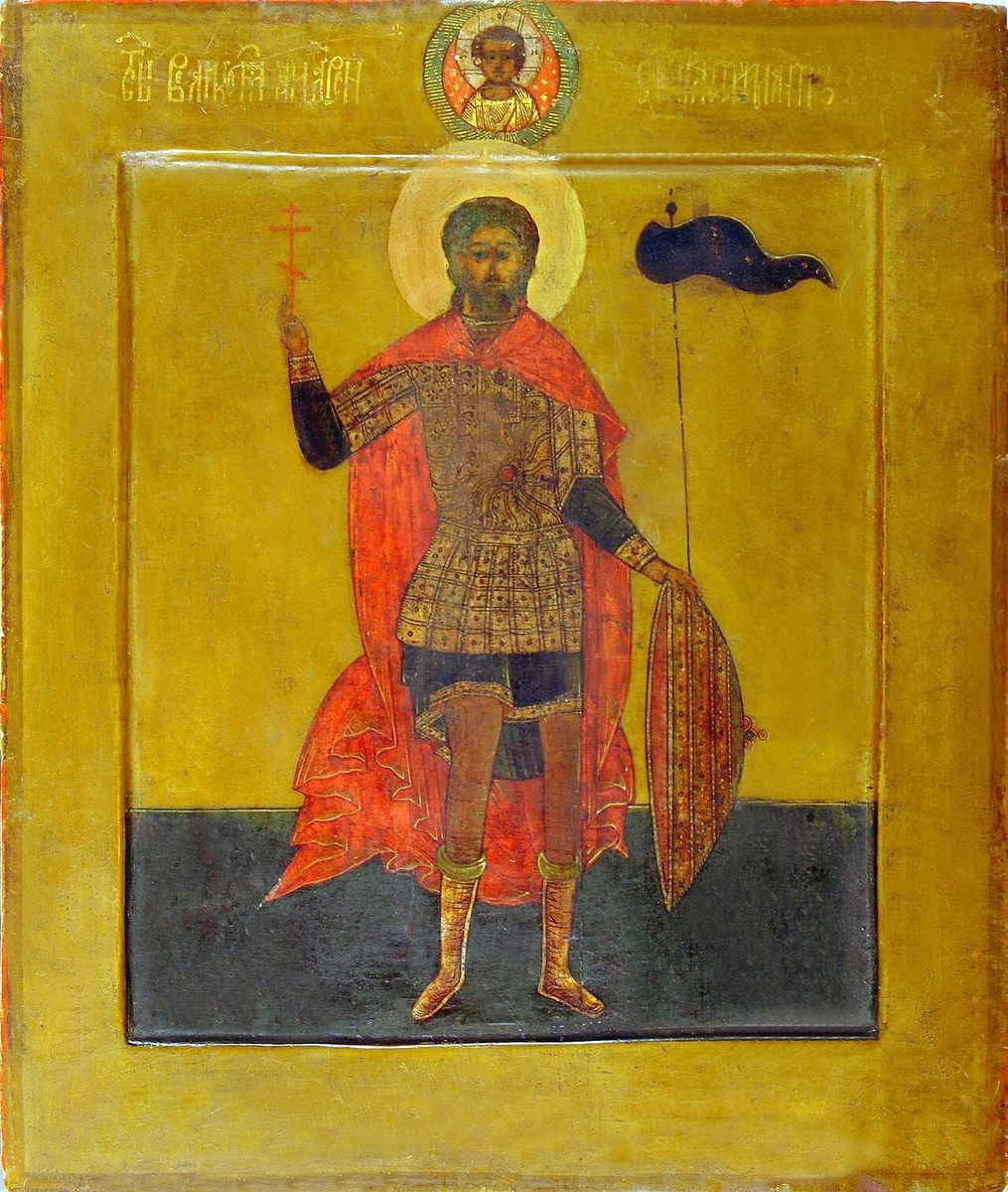 Icon of Martyr Andrew Stratelates and Companions