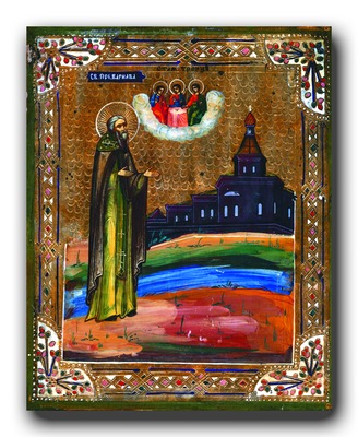Icon of Barnabas of Vetluga