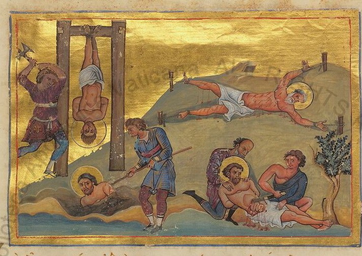 Icon of Bassus, Eusebius, Eutychius and Basilides