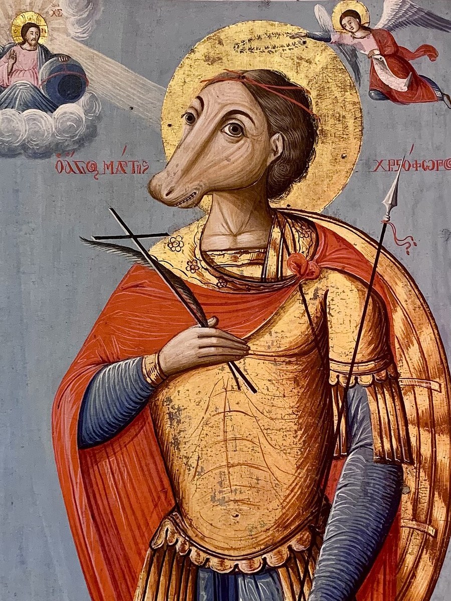 Icon of Christopher of Lycia