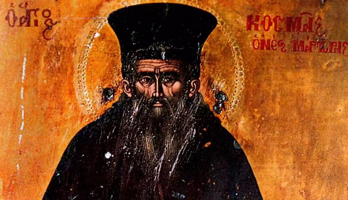 Icon of Cosmas the Aetolian