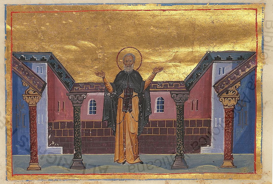 Icon of Cyriacus the Hermit