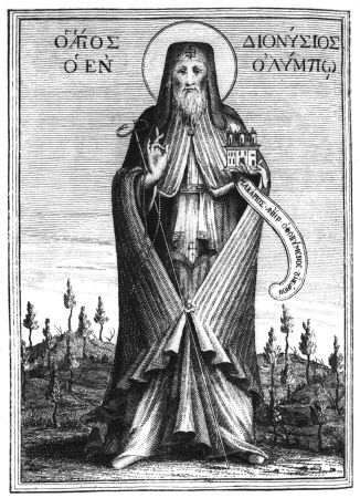 Icon of Dionysius of Olympus