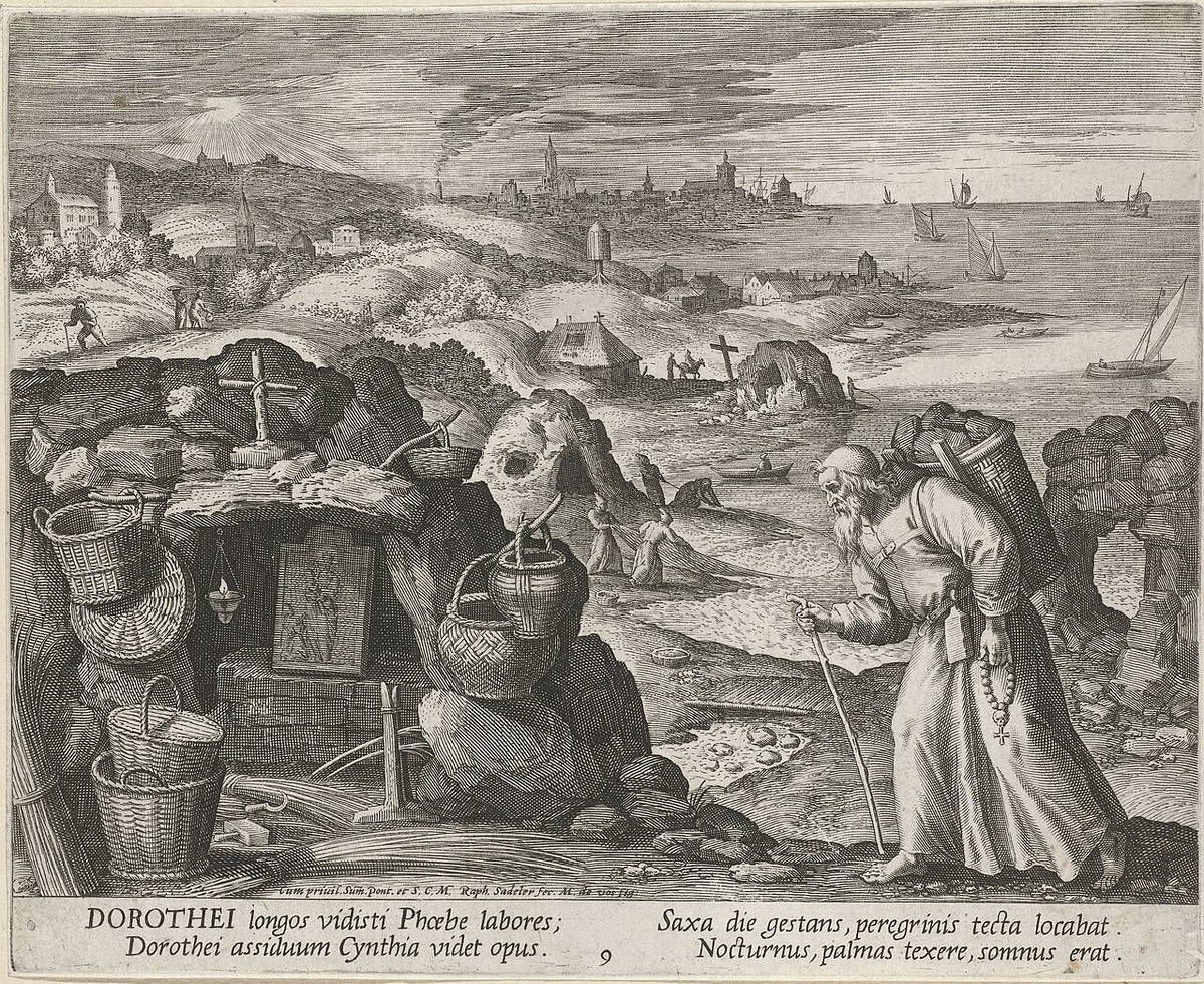 Icon of Dorotheus the Hermit of Egypt