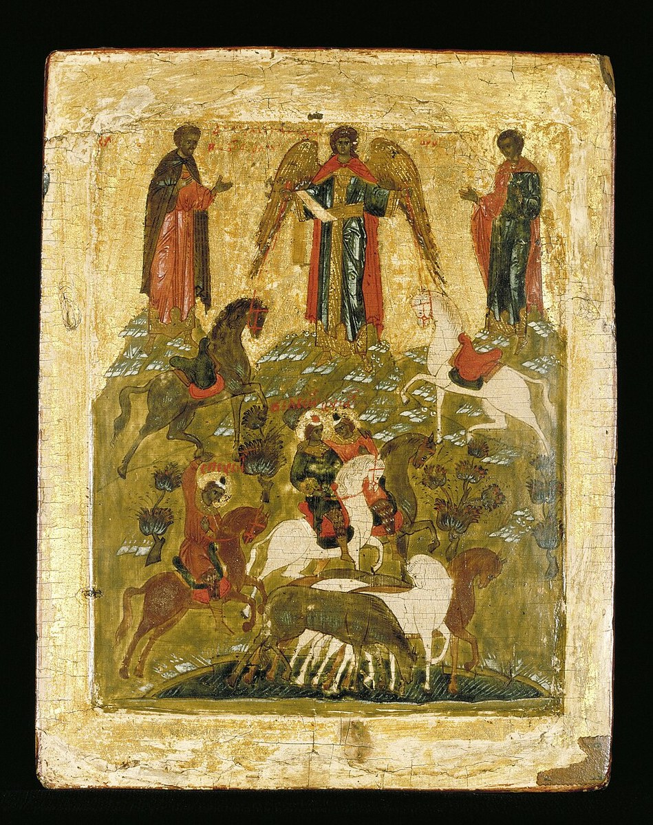 Icon of Martyrs Florus and Laurus of Illyria