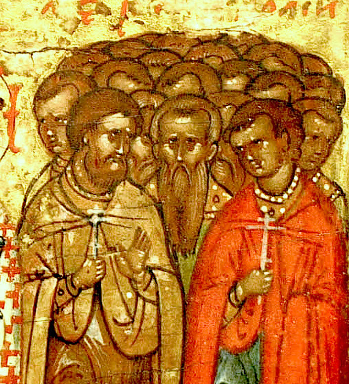 Icon of Forty-five Martyrs of Nicopolis in Armenia