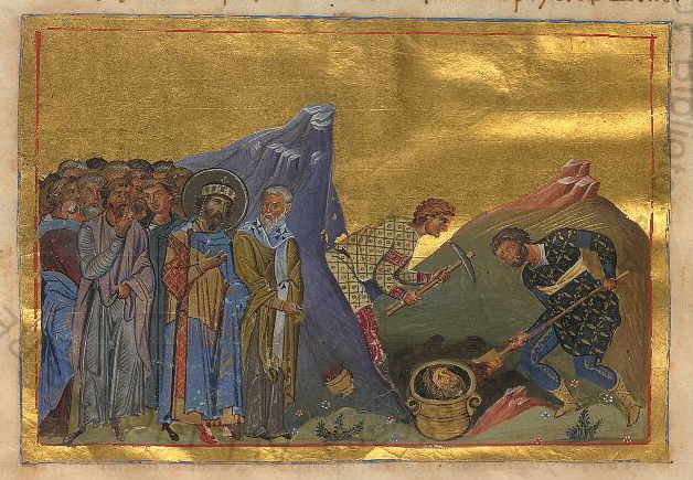 1st and 2nd Finding Honorable Head of St John the Baptist