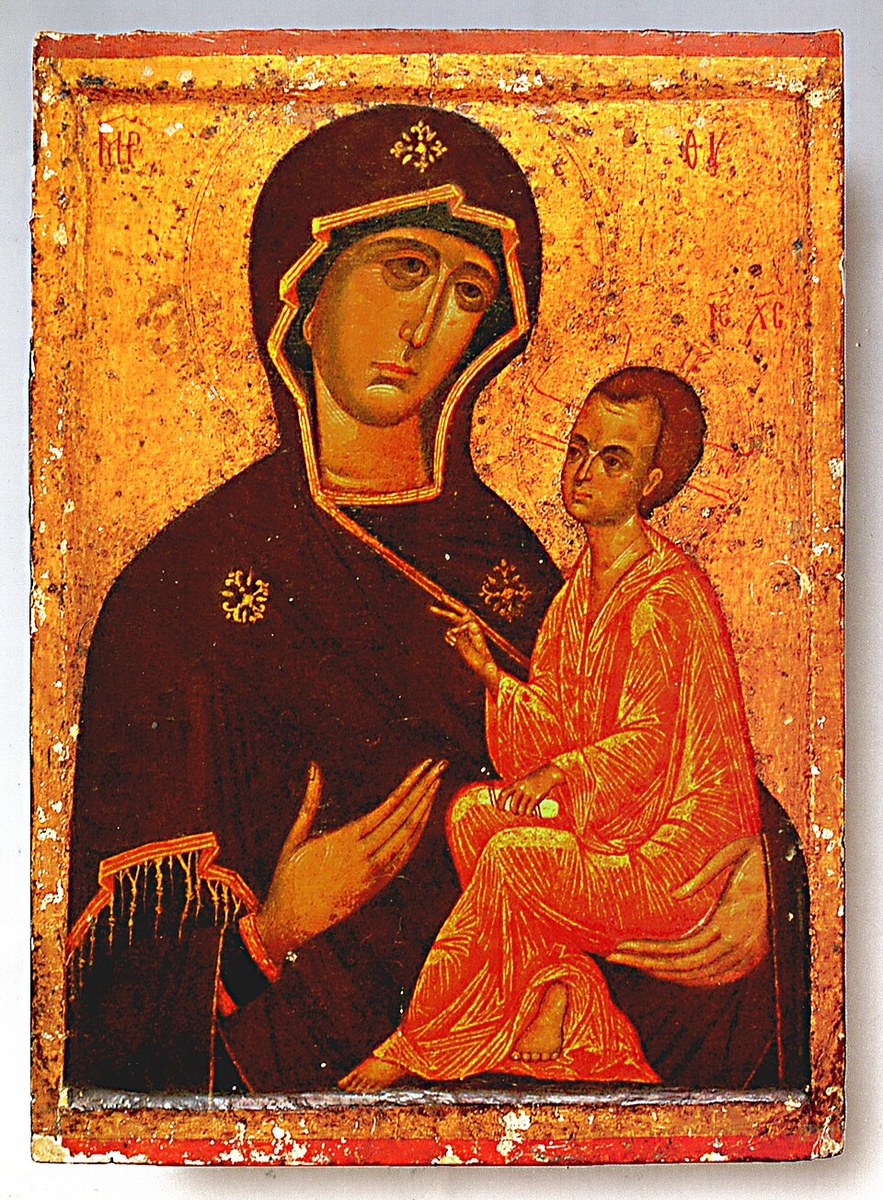 Ven. David of Thessalonica; Tikhvin Icon