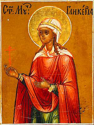 Icon of Glyceria of Heraclea