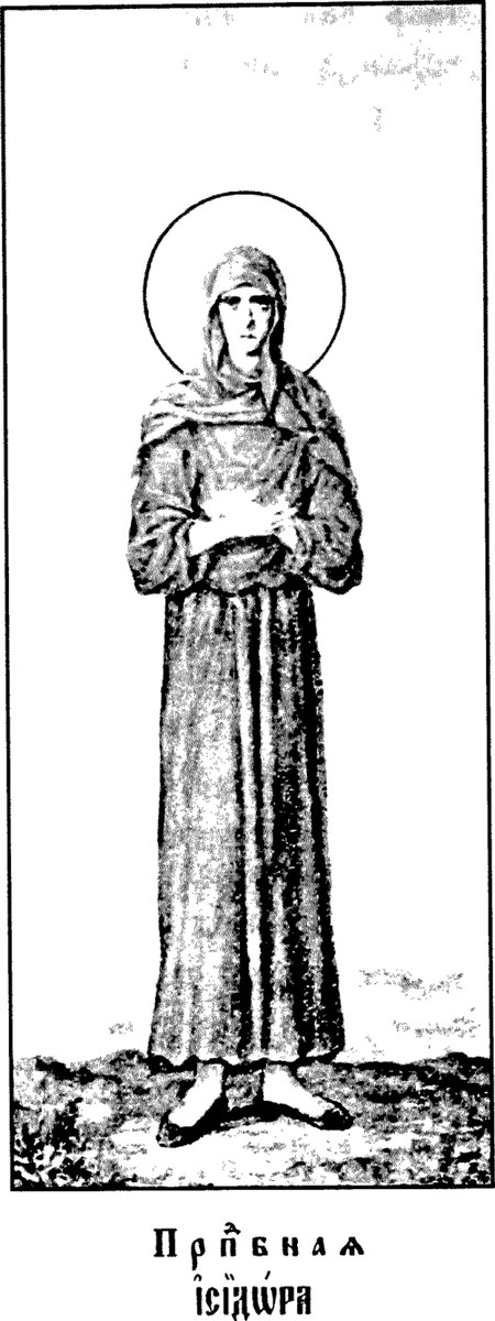 Icon of Isidora of Tabenna