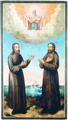 Icon of John and Longinus of Yarenga