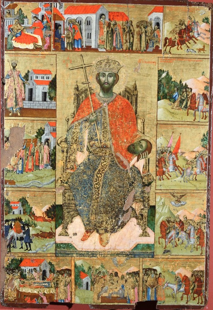 Icon of John Vladimir of Serbia