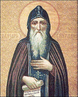 Icon of Lazarus of Murom