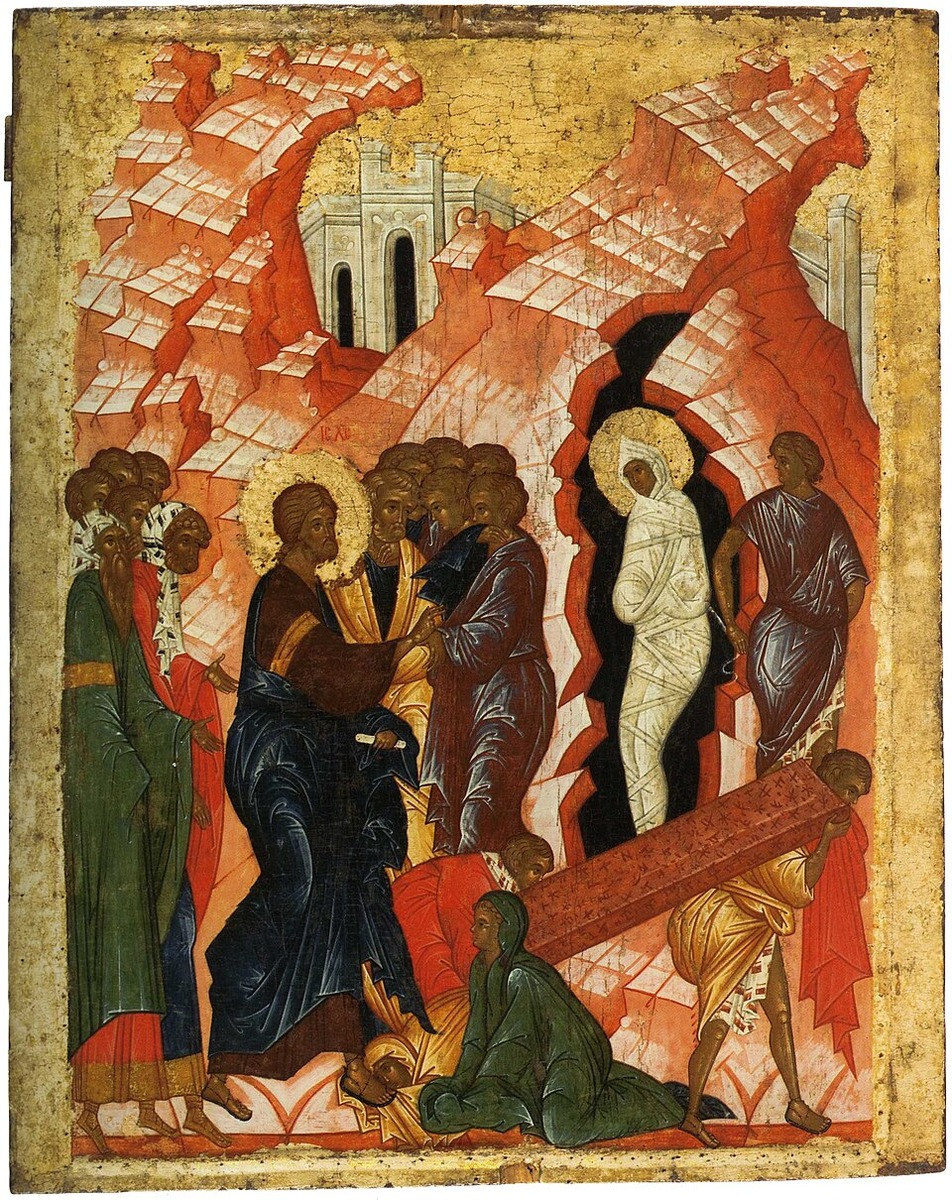 Icon of Lazarus of the Four Days
