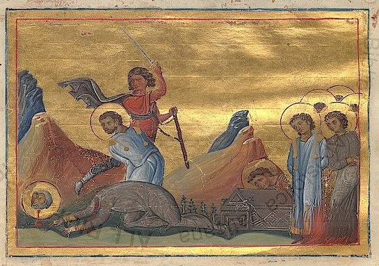 Icon of Macrobius, Gordian and their companions