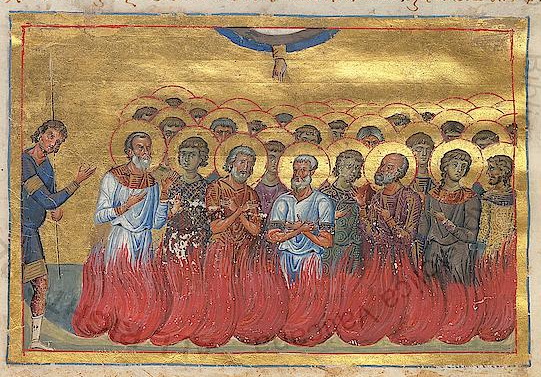 Icon of 156 Martyrs of Palestine