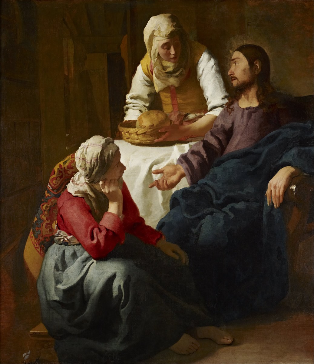 Icon of Mary and Martha, Sisters of Lazarus