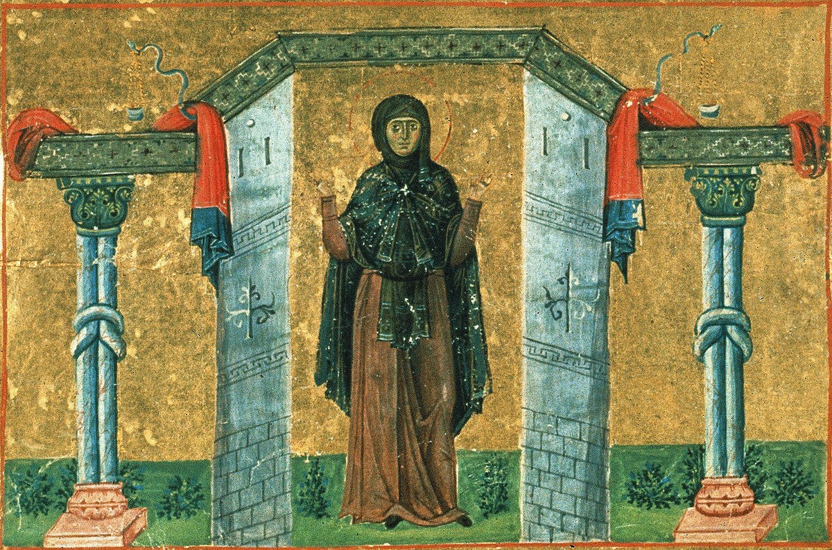 Icon of Melania the Younger