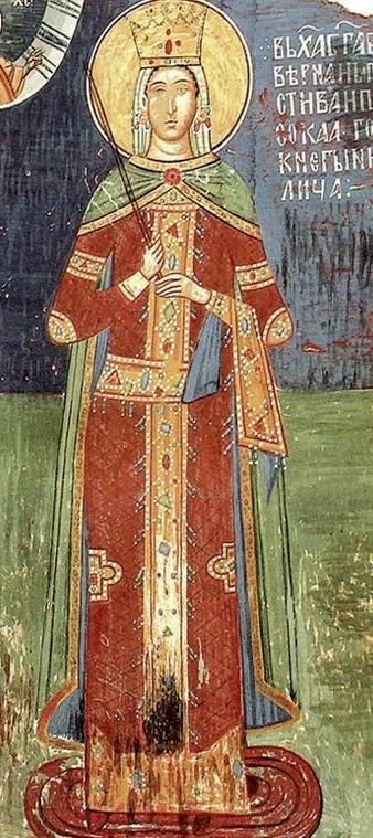 Icon of Milica of Serbia