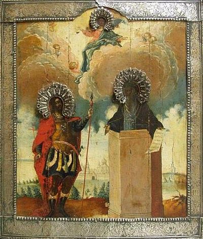 Icon of Nicetas the Stylite of Pereyaslavl