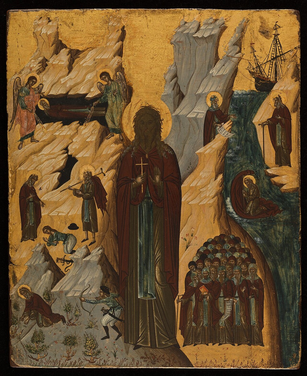 Icon of Ninety-nine Fathers of Crete