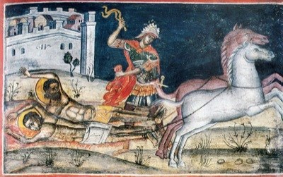 Icon of Onesiphorus and Porphyrius