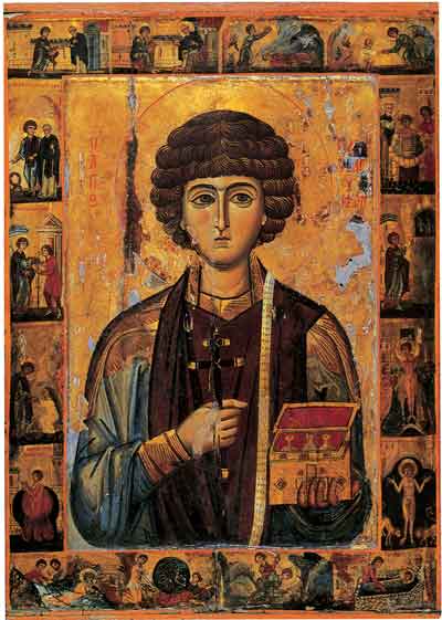Icon of Panteleimon the Healer