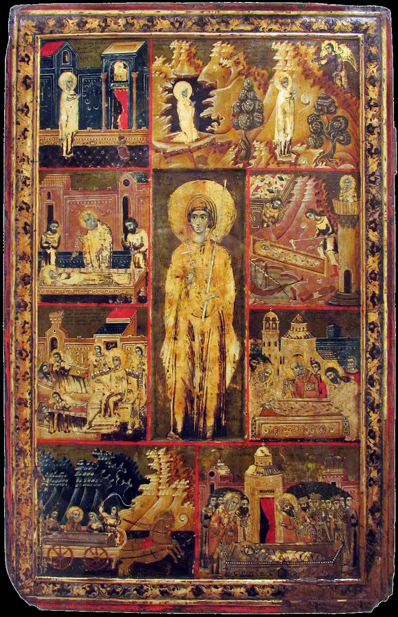 Icon of Parasceva of the Balkans