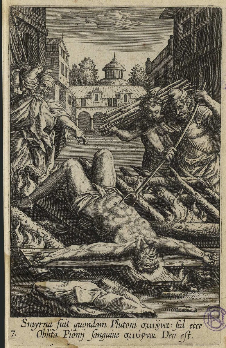 Icon of Pionius of Smyrna