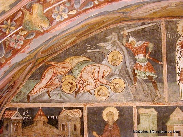 Icon of Quadratus of Corinth and Companions