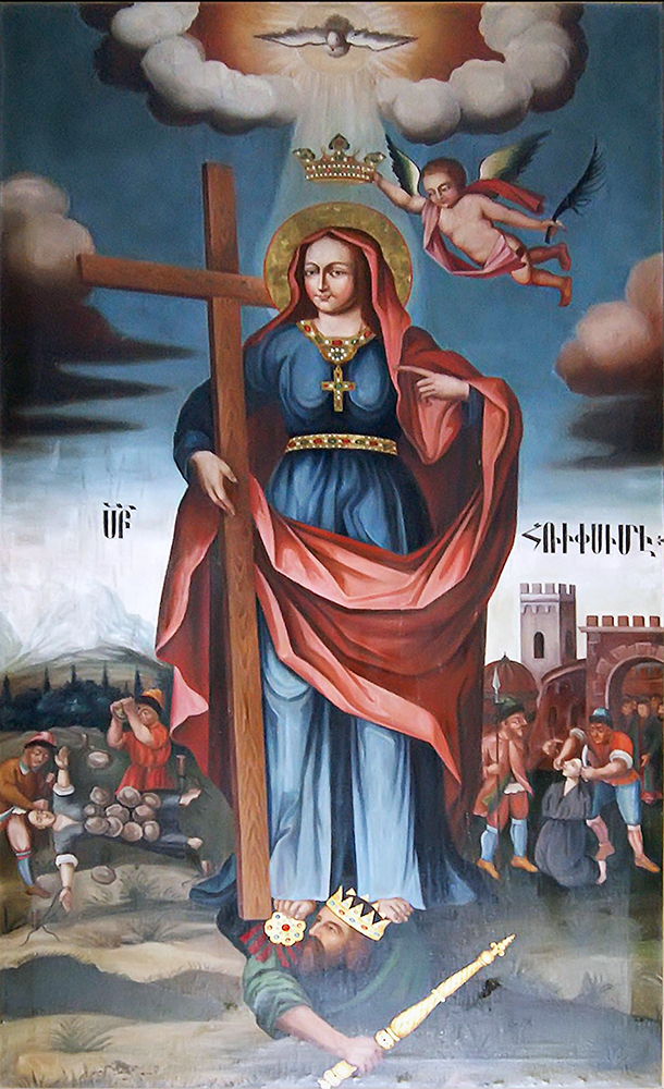 Icon of Ripsimia, Gaiana and the Virgin-Martyrs of Armenia