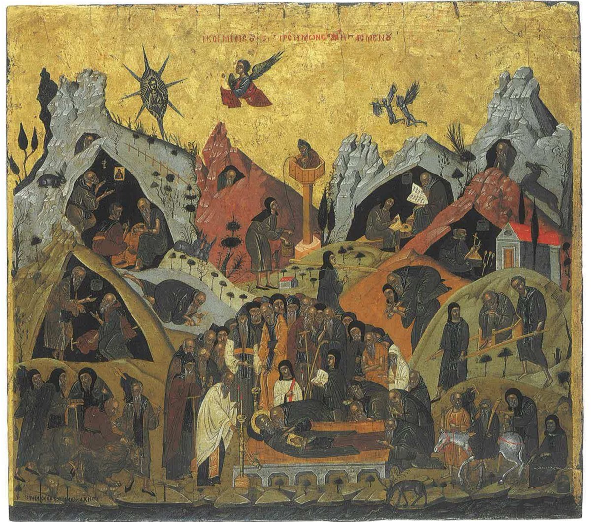 Icon of Sabbas the Sanctified