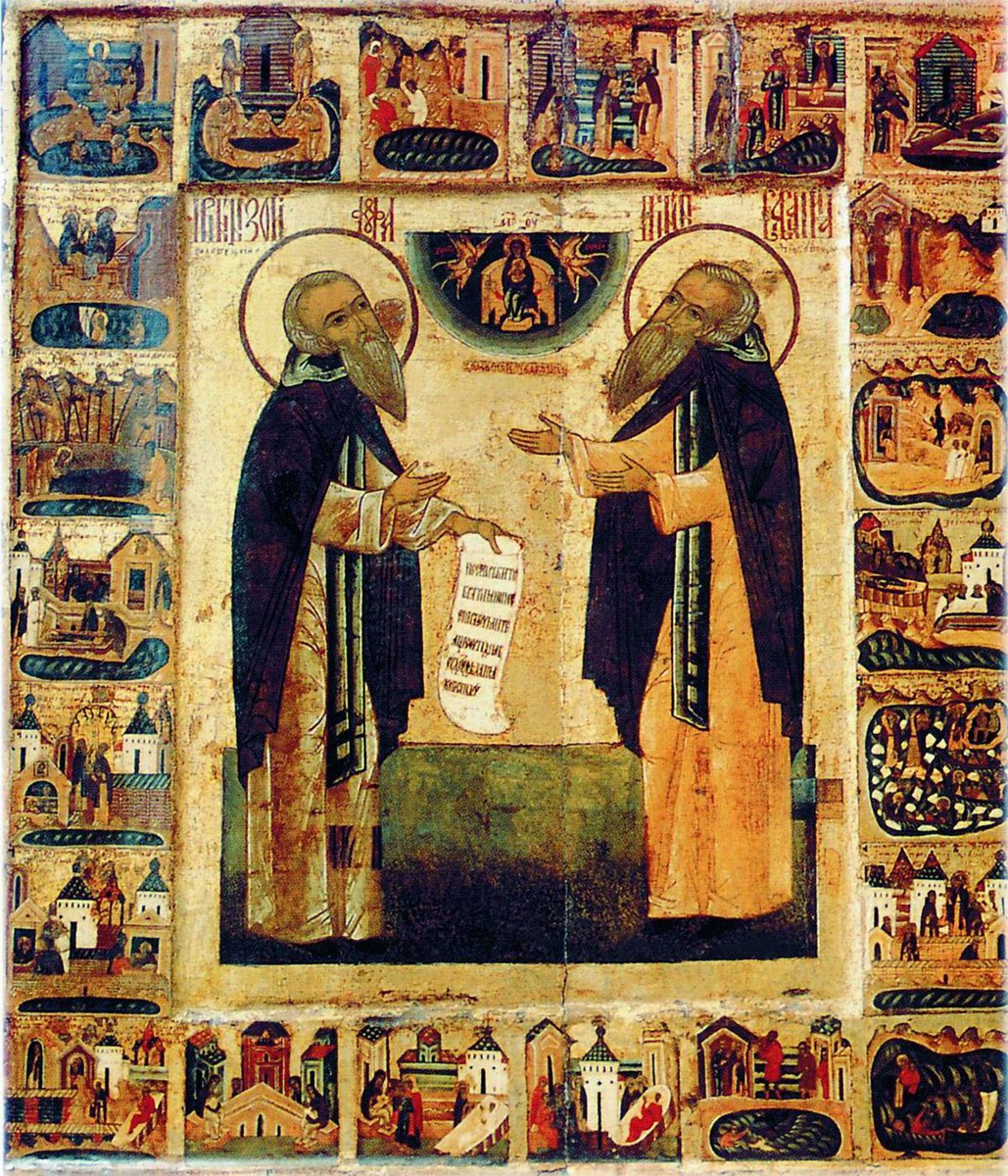 Icon of Sabbatius of Solovki