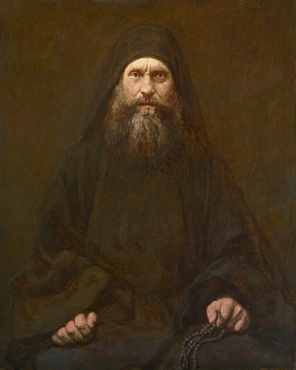 Icon of Silouan the Athonite