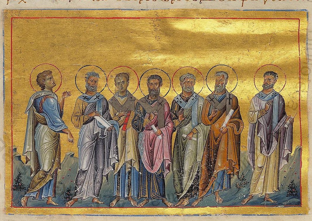 Icon of Sosthenes, Apollos, and Companions of the Seventy