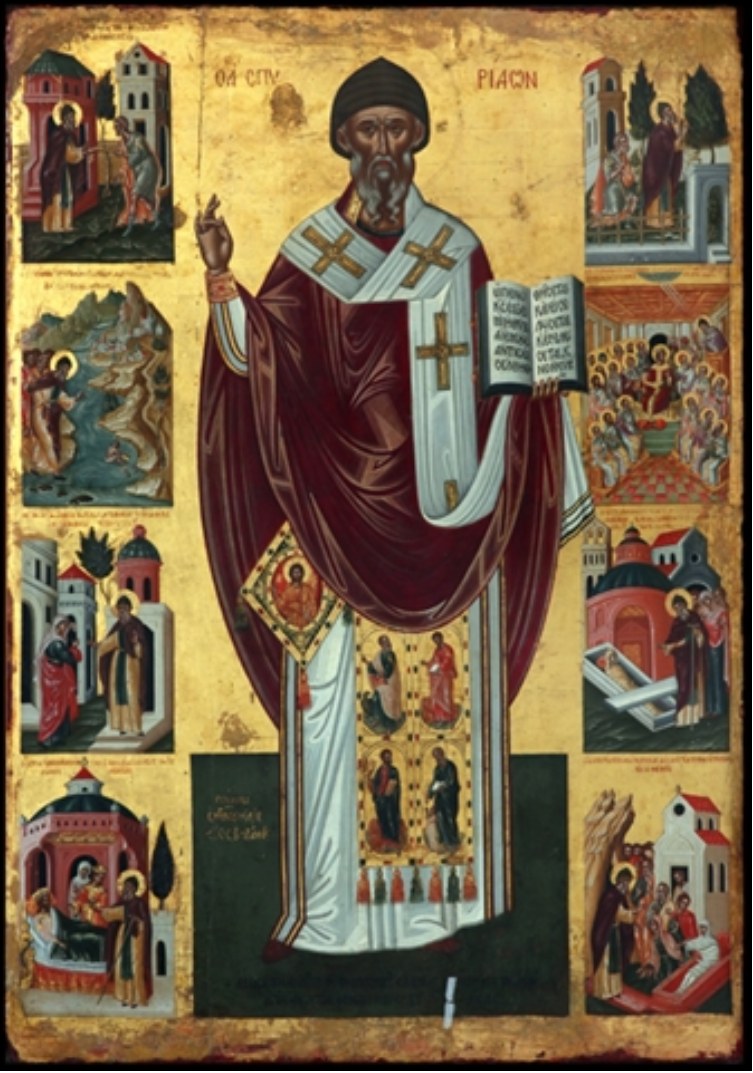 Icon of Spyridon of Trimythous