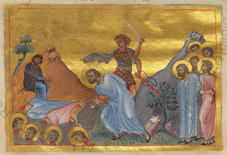 Icon of Ten Martyrs of Crete