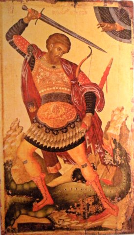 Icon of Theodore the Recruit