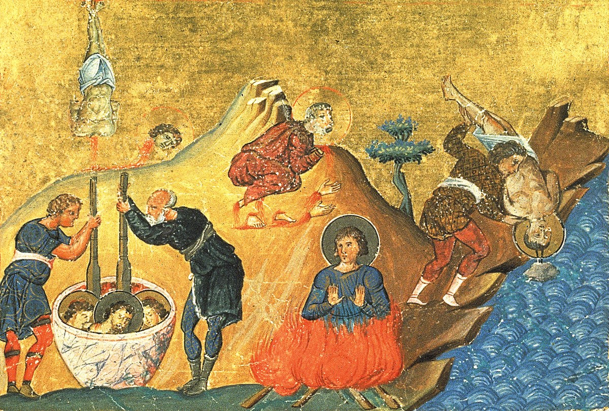 Icon of Victorinus and his Companions